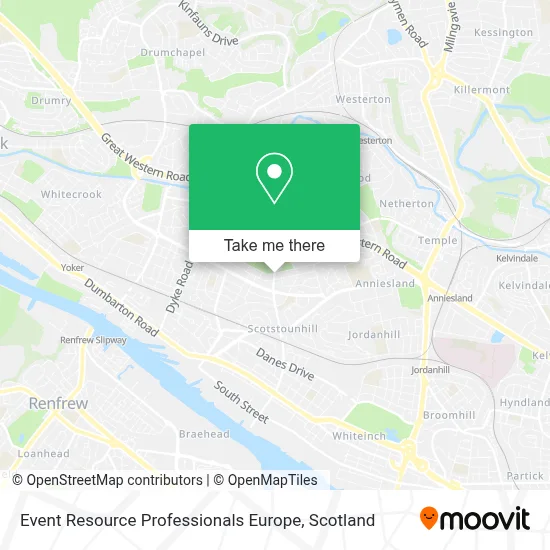 Event Resource Professionals Europe map