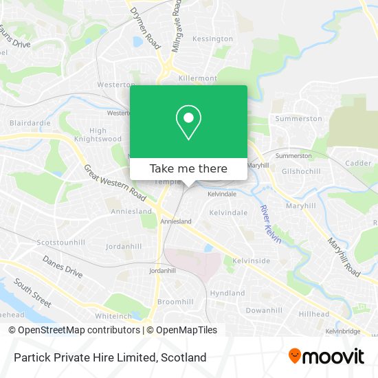 Partick Private Hire Limited map