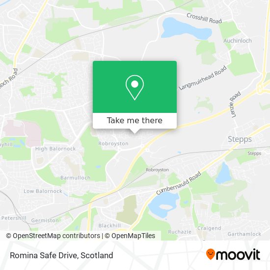 Romina Safe Drive map