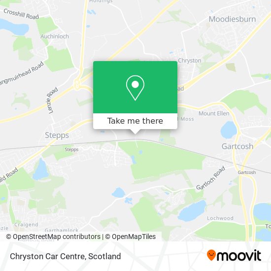 Chryston Car Centre map