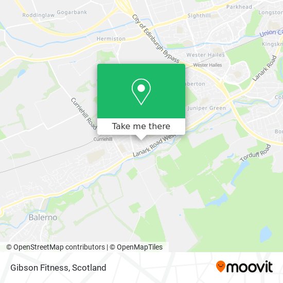 Gibson Fitness map