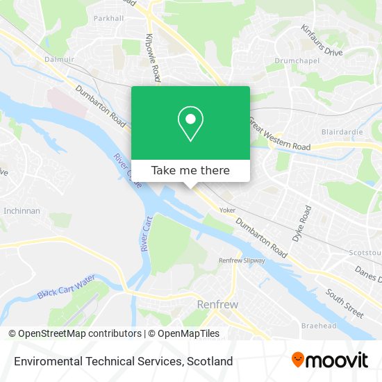 Enviromental Technical Services map