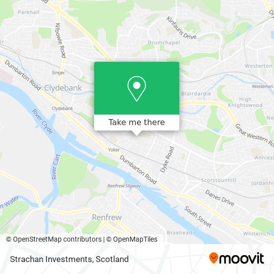 Strachan Investments map