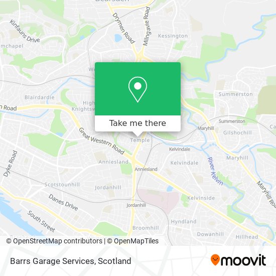 Barrs Garage Services map