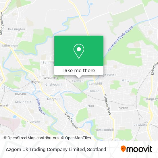 Azgom Uk Trading Company Limited map