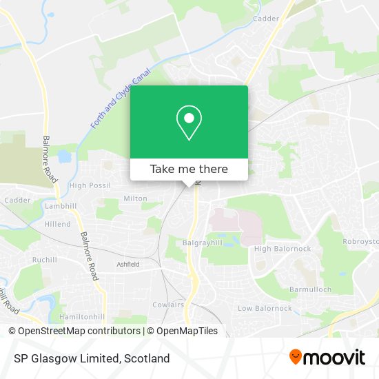 SP Glasgow Limited map