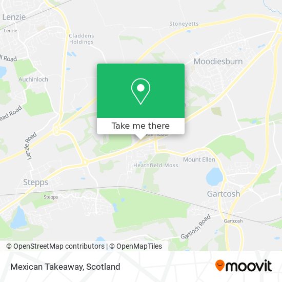 Mexican Takeaway map