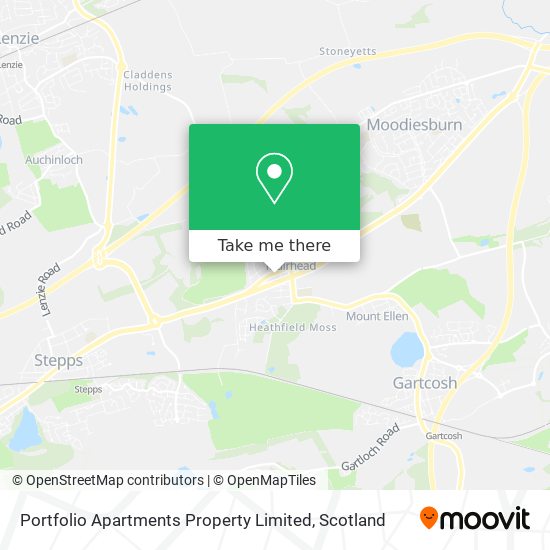 Portfolio Apartments Property Limited map