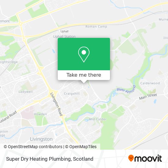 Super Dry Heating Plumbing map