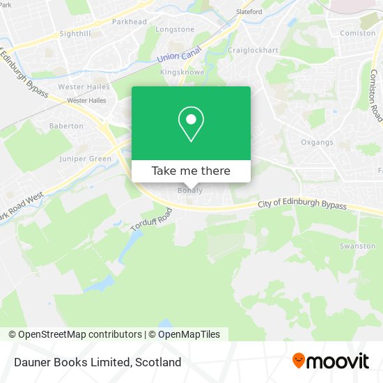 Dauner Books Limited map
