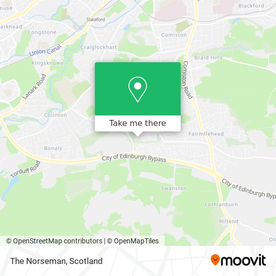 How to get to The Norseman in Edinburgh by Bus, Train or Light rail?