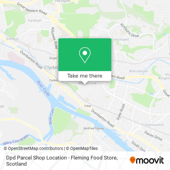 Dpd Parcel Shop Location - Fleming Food Store map