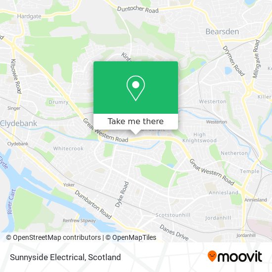 Sunnyside Electrical map