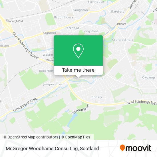 McGregor Woodhams Consulting map