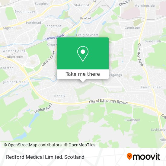 Redford Medical Limited map