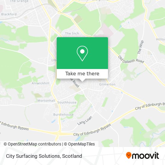 City Surfacing Solutions map