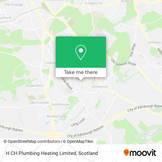 H CH Plumbing Heating Limited map