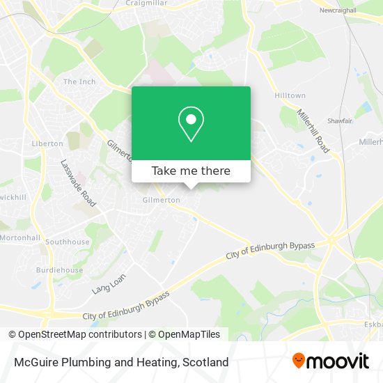 McGuire Plumbing and Heating map