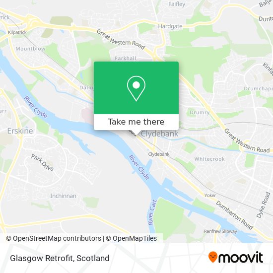 Glasgow Retrofit map