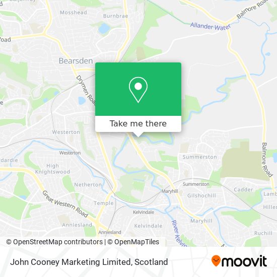 John Cooney Marketing Limited map