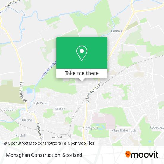 Monaghan Construction map