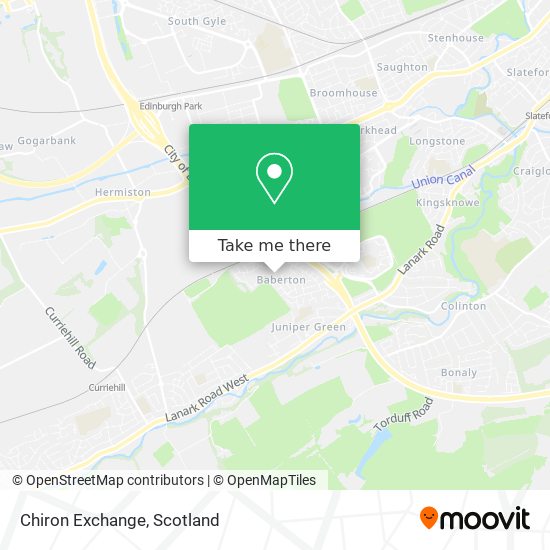 Chiron Exchange map