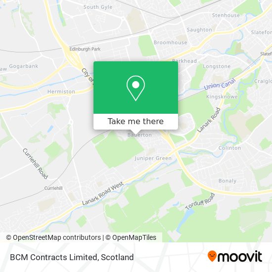 BCM Contracts Limited map