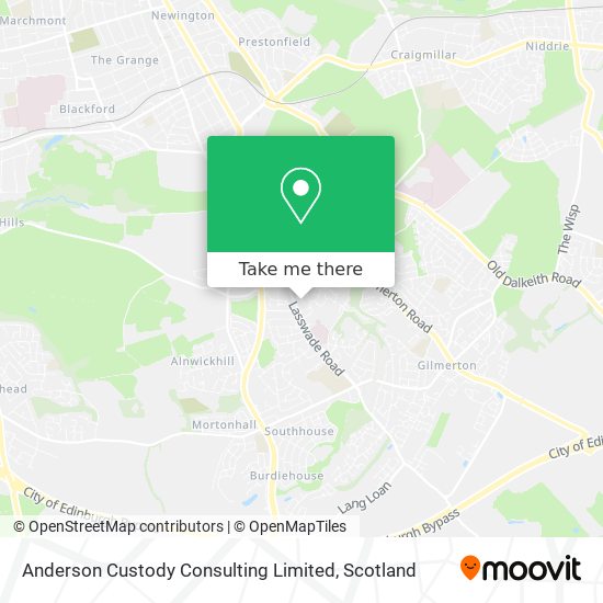 Anderson Custody Consulting Limited map