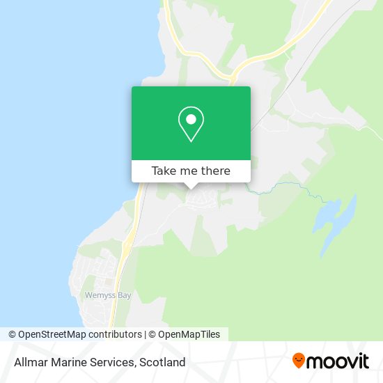 Allmar Marine Services map