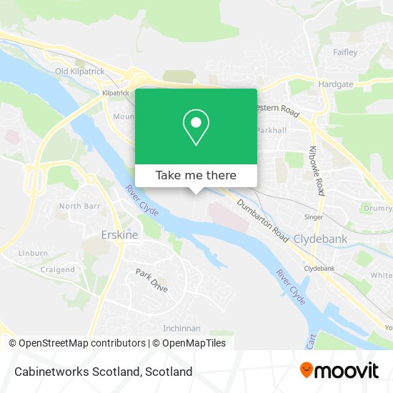 Cabinetworks Scotland map