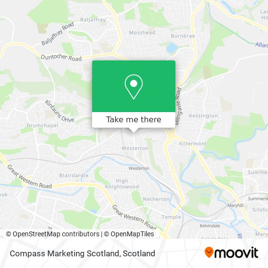 Compass Marketing Scotland map