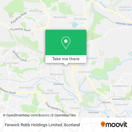 Fenwick Robb Holdings Limited map