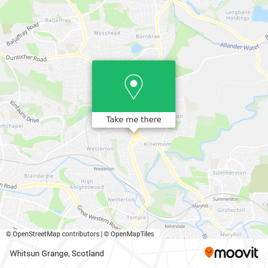 Whitsun Grange map