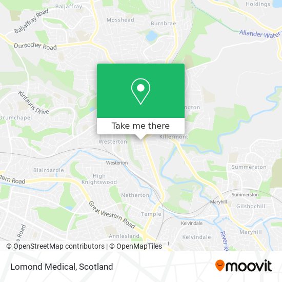 Lomond Medical map