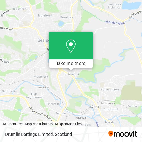 Drumlin Lettings Limited map
