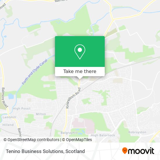 Tenino Business Solutions map