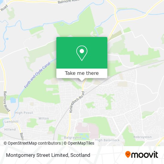 Montgomery Street Limited map