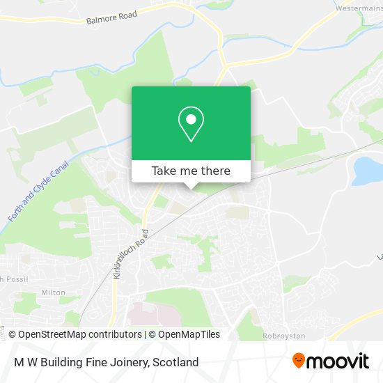 M W Building Fine Joinery map