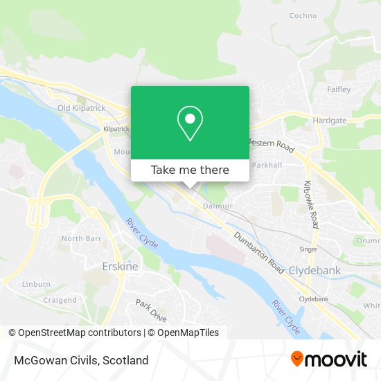 McGowan Civils map