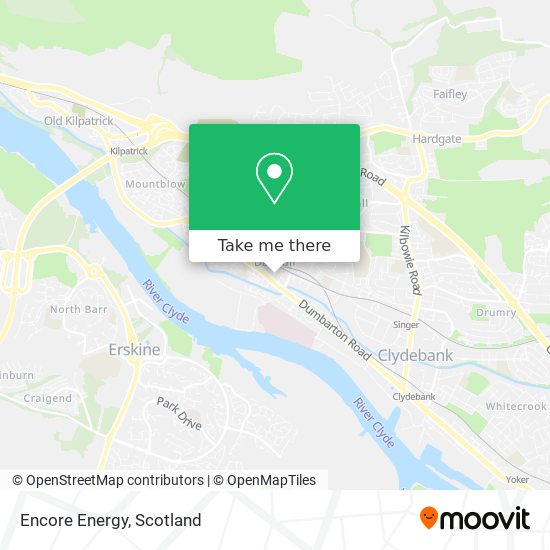 Encore Energy map