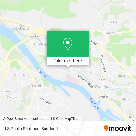 LS Photo Scotland map