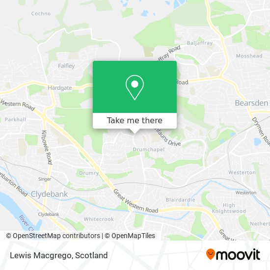 Lewis Macgrego map