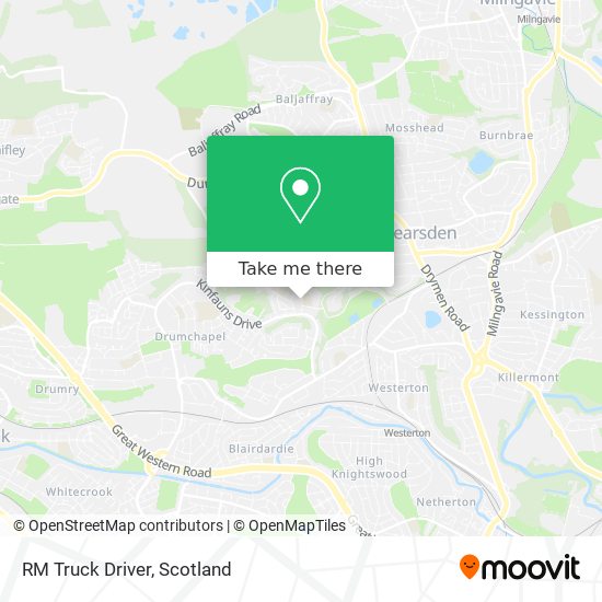 RM Truck Driver map