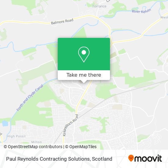 Paul Reynolds Contracting Solutions map