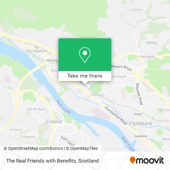 The Real Friends with Benefits map