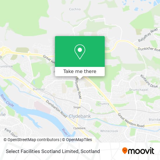 Select Facilities Scotland Limited map