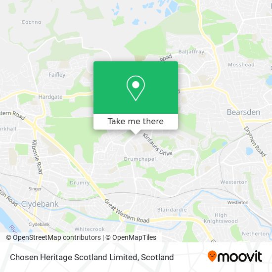 Chosen Heritage Scotland Limited map