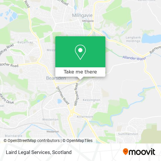 Laird Legal Services map