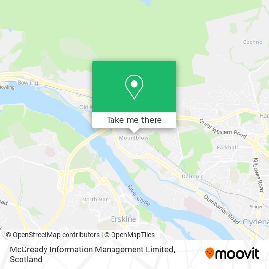 McCready Information Management Limited map