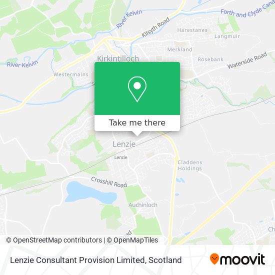 Lenzie Consultant Provision Limited map